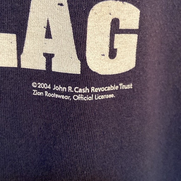 🔥VINTAGE🔥2004 F/B Johnny Cash 100% Cotton T-shirt. - Picture 2 of 9